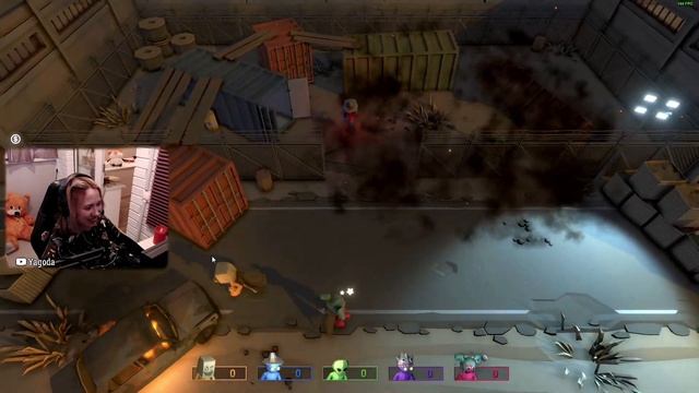 ФАН В PUMMEL PARTY / ПЕРВАЯ ИГРА В ПАММЕЛ ПАТИ смотреть онлайн