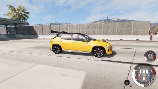 INVINCIBLE CAR VS PAPER CAR POLICE CHASE! - BeamNG Gameplay & Crashes - Cop Escape смотреть онлайн