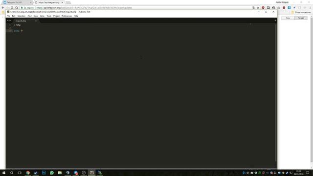Crear y Programar bot de Telegram en PHP | 1 | смотреть онлайн