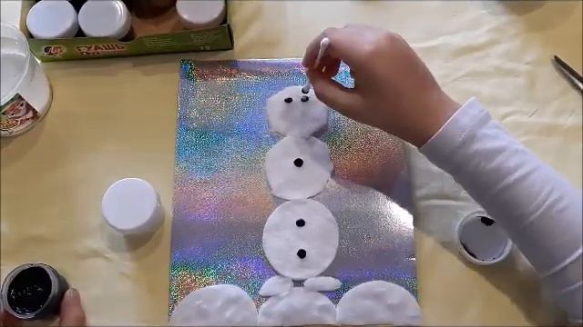 Снеговичок 3*Д Мастер-класс от Ариши смотреть онлайн