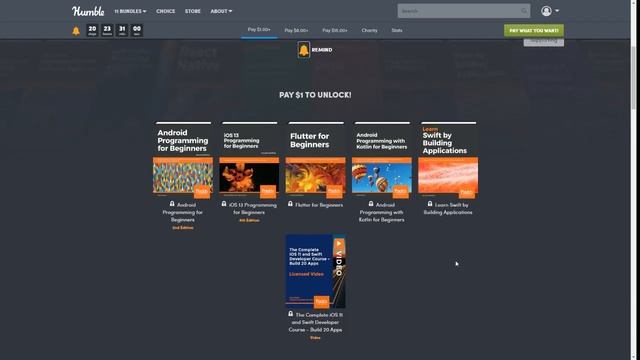 Humble Bundle ~iOS & Android Mobile Development Book Bundle ~October 2020 ??? смотреть онлайн
