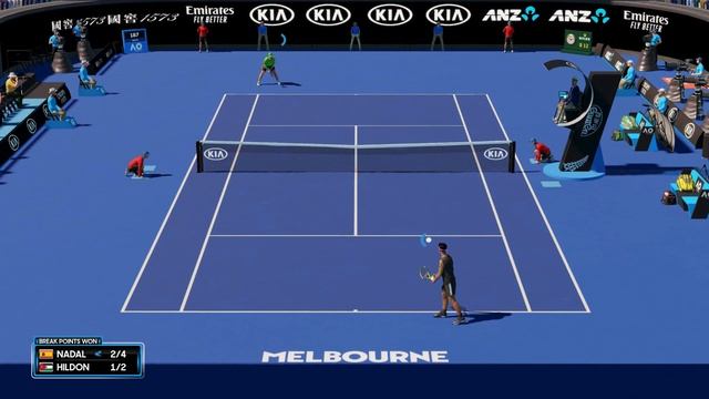 Lets Play AO Tennis 2 - Gameplay 1 смотреть онлайн