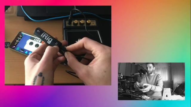CONNECTING GUITAR TO ANDROID PHONE (Deplike Guitar FX mobile app) смотреть онлайн