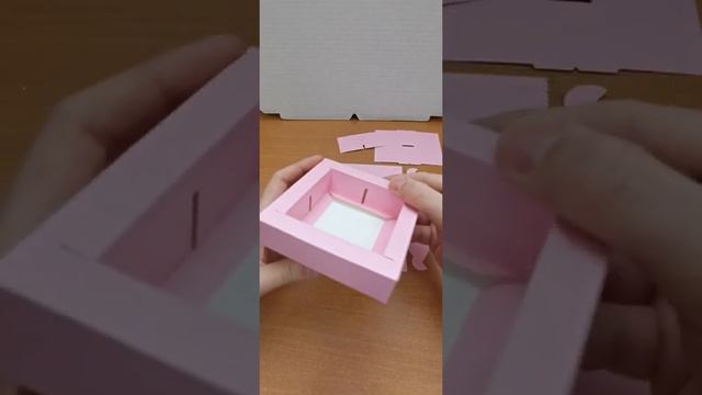 Как собрать коробку для конфет на 4 ячейки смотреть онлайн