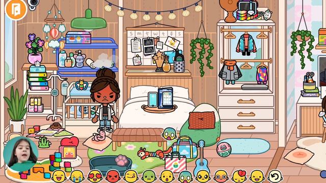 Играем с персонажами тока бока . #токабока #tocaboca