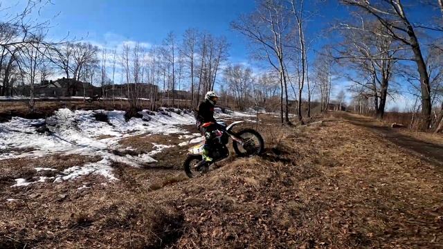 Эндуро творожки / Тренировка / BSE Z7 GR2 PRO KAYO T2 / Прохват весной / enduro motocross / смотреть онлайн