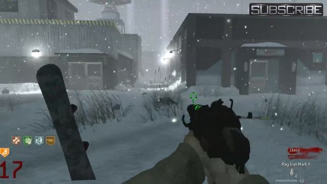 Raygun Mark II Gameplay - In Call Of Duty World At War! Custom Zombies смотреть онлайн