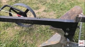 Плуг "Бумеранг" оборотный для   мото лебёдки
