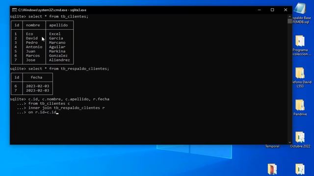 Presentación del nuevo Tutorial SQLite3 2023 смотреть онлайн