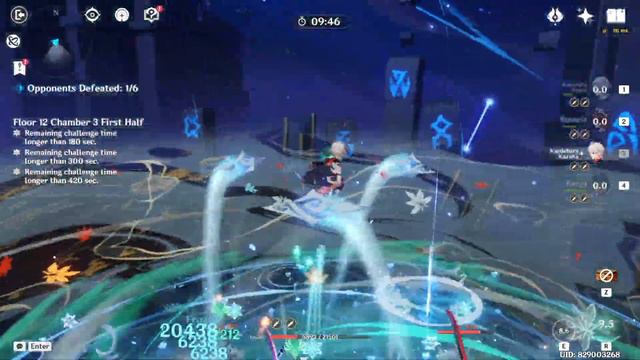 C0 Navia Gorou Double Pyro & C0 Ayato Freeze | Spiral Abyss 4.2/4.3 | Genshin Impact смотреть онлайн