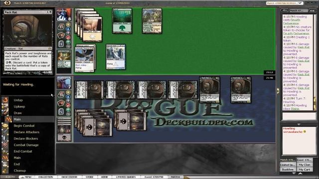 Magic the Gathering Online - Pack Rat Sealed Deck Game 3 смотреть онлайн