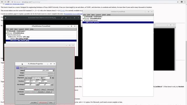 #1 Creating, compiling, a GUI application with FLTK Fluid designer and CMake смотреть онлайн