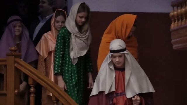 Детская рождественская музыкальная постановка "История в гостинице" смотреть онлайн