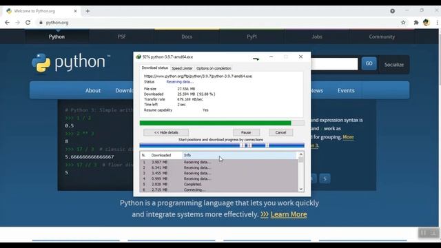 Downloading Python and Pyshell.py Installation | Python Tutorials For Real Beginners In Hindi # смотреть онлайн