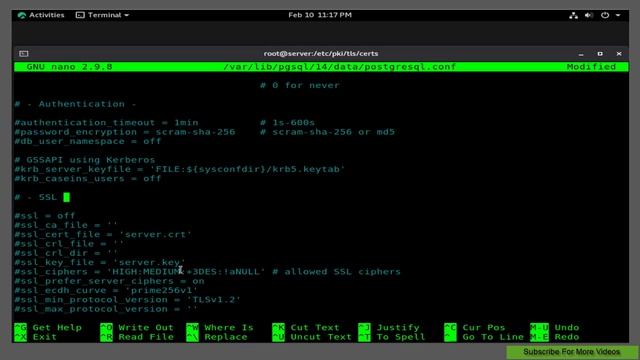 How To Enable SSL in PostgreSQL смотреть онлайн