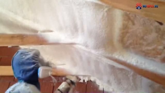 Утепление мансарды жестким ППУ в смотреть онлайн
