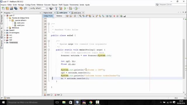 Aula 17 - Resolvendo Exercícios: Pascal e Java смотреть онлайн