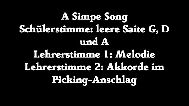 A Simple Song (Mandoline lernen Kapitel 4 - Begleitung mit leeren Saiten und einfachen Akkorden) смотреть онлайн