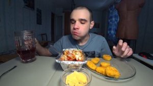 МУКБАНГ ПАСТА ПЕСТО / СТАРТЕР С ГРИБАМИ / ДОДСТЕР / НАГГЕТСЫ/ ДОДО ПИЦЦА/ Mukbang EATING/ ASMR #992