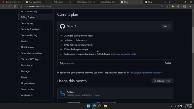 GitHub Pro Account Details | GitHub Tutorial in Kannada #6 | Charan H U смотреть онлайн