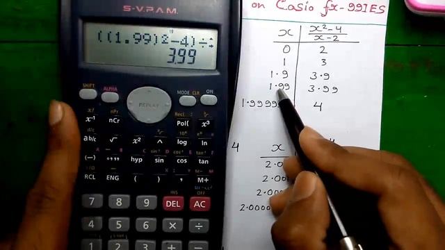 Calculus - Finding Limits using Casio fx-82MS Scientific Calculator + Demo on Casio fx-9860GII смотреть онлайн