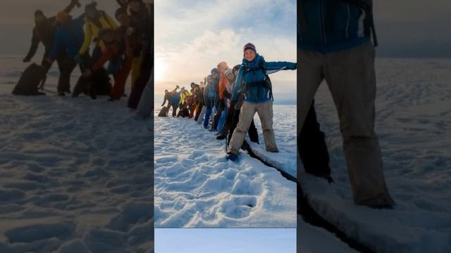 Фитнес и йога туры Лёд Байкала #отдых #путешествия #туризм #озеробайкал #путешествие #travel смотреть онлайн