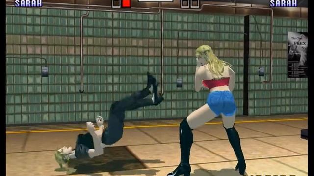 Virtua Fighter 3 - Sarah Bryant (gameplay) смотреть онлайн