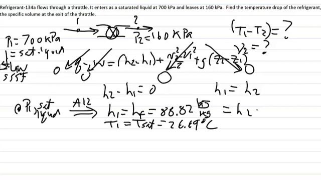 Thermodynamics: Example, Throttle valve #1 смотреть онлайн