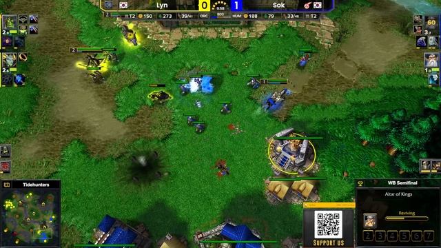 WC3 - [ORC] Lyn Vs Sok [HU] - Ro8 WB Semifinal - TeD Cup 17