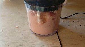 ФРИКАДЕЛЬКИ ИЗ ИНДЕЙКИ В БЛЕНДЕРЕ ДЛЯ МАЛЫША)))