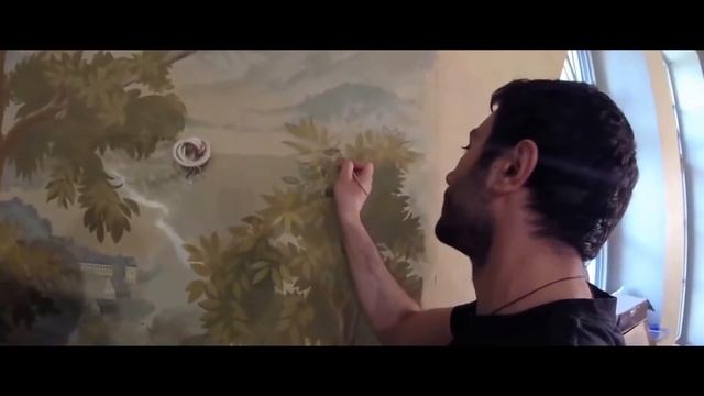 Росписи стен в большом доме на Барвихе 1 часть смотреть онлайн