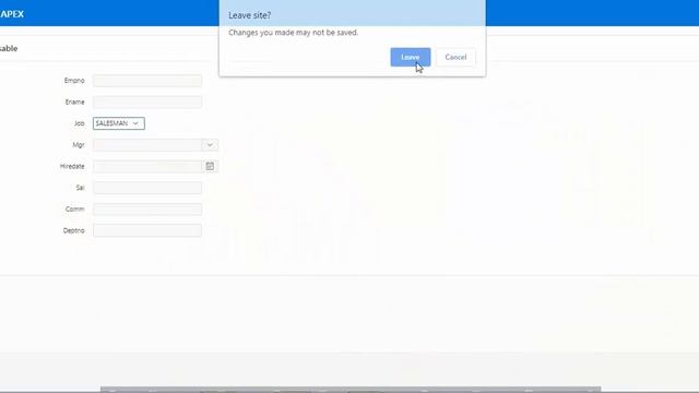 Simple Dynamic Action - Oracle APEX смотреть онлайн