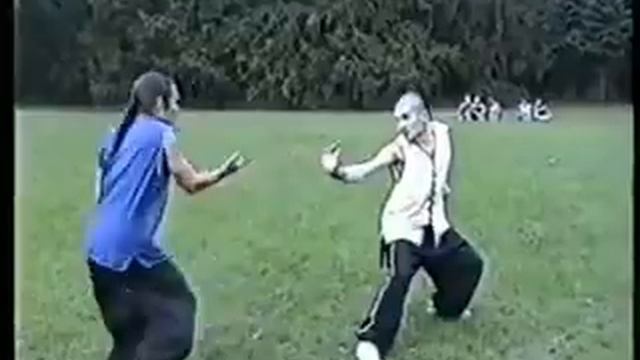 Традиционный спарринг в кунгфу