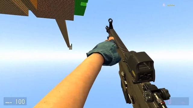 MINECRAFT SKYBLOCK TORNADO SURVIVAL IN GMOD?! - Garry's Mod Roleplay Gameplay смотреть онлайн