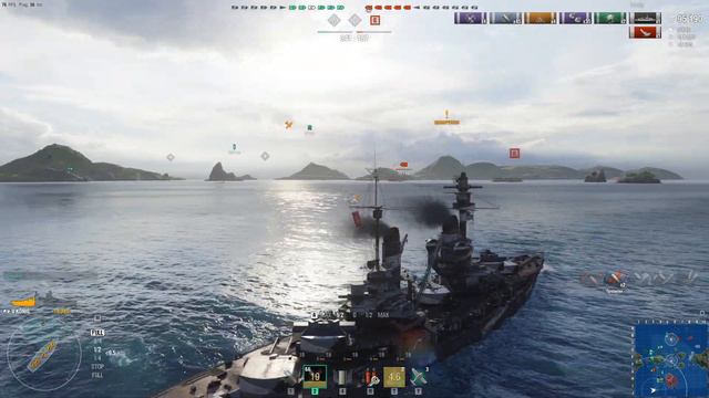 Дредноут Кайзеровского Флота -линкор КЁНИГ и первая победа на нем в World of Warships [WOWs] смотреть онлайн