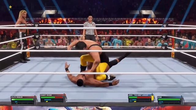 WWE 2K23 Robert Roode and Dolph Ziggler vs Jerry Lawler and Edge for the Raw Tag Team Championships смотреть онлайн