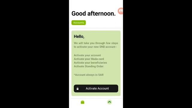 SNB onboarding App/Samba Account Activation/Migration смотреть онлайн