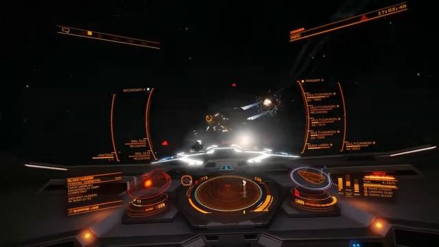 When 2x1 goes wrong - Elite Dangerous PVP - Anaconda vs 2 Corvettes смотреть онлайн