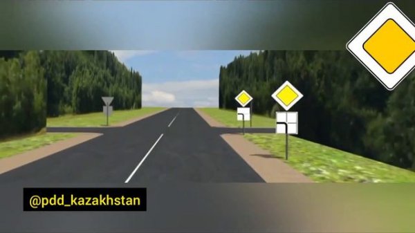 Жол ережесі. Жол белгілері. Басымдық белгілері.