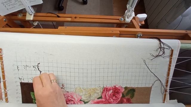 Отвечаю на вопросы вышивальщиц. Вышиваем и болтаем ))) смотреть онлайн