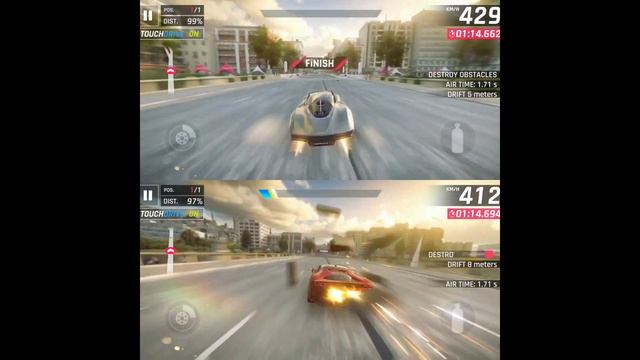 MCLAREN SPEEDTAIL vs FERRARI SF90 STRADALE - GOLD MAX Comparison - Asphalt 9: Legends TouchDrive смотреть онлайн