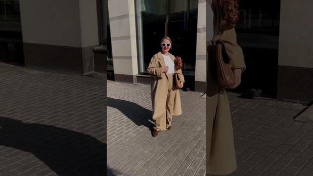 Лаконичный образ с самым актуальным пальто для девушек больших размеров смотреть онлайн