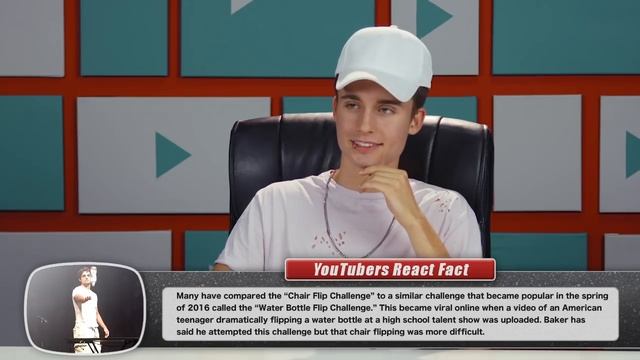 YouTubers React to Chair Flip Challenge Compilation смотреть онлайн