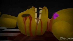 Фиолетовый парень умирает в костюме СпрингБонни+18 ⚠️[1 версия смерти на канале] ⚠️