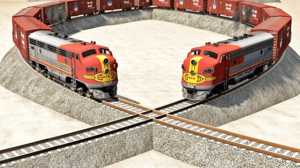 Перекресток смерти! – BeamNG.Drive