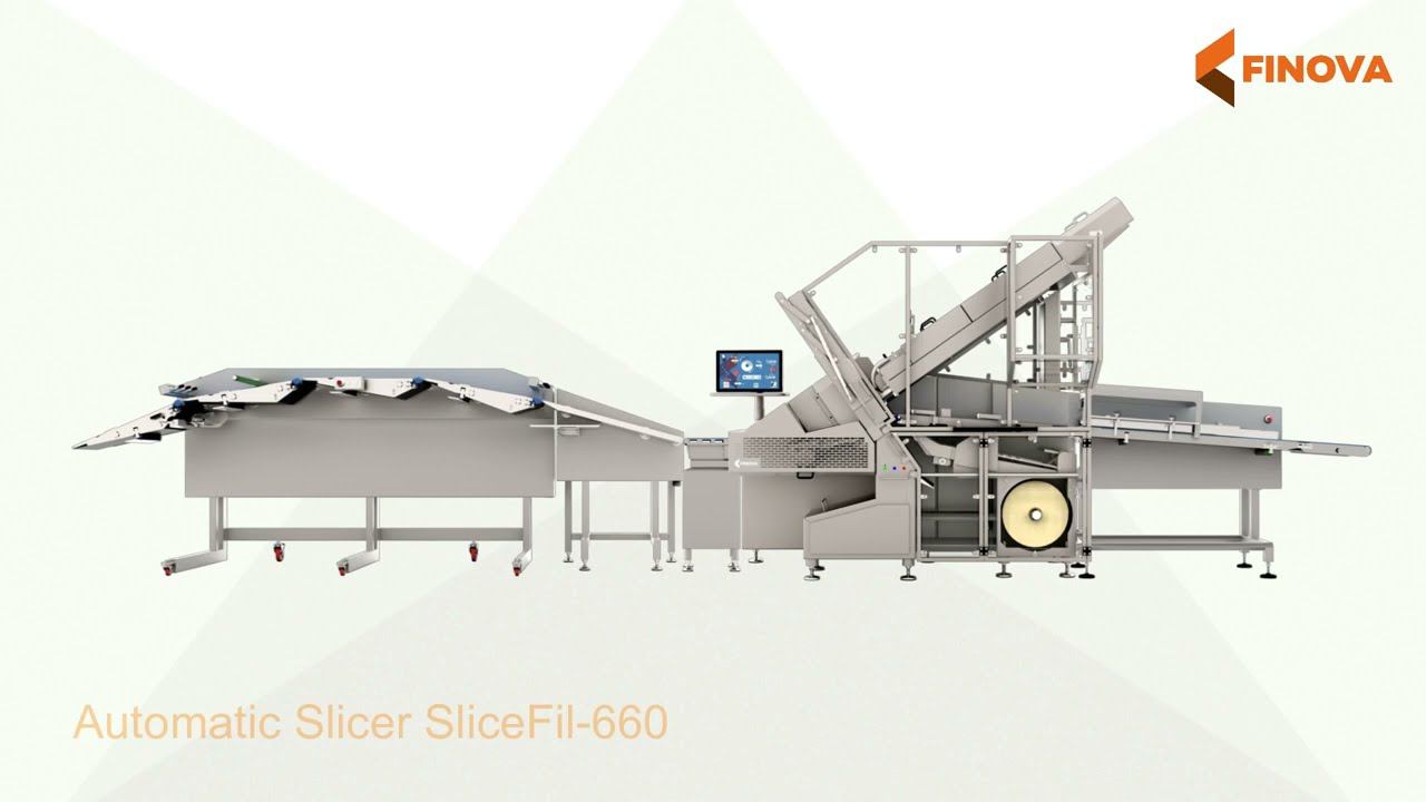 Автоматическая ломтерезка SliceFil-660 FINOVA | FINOVA Automatic Slicer SliceFil-660