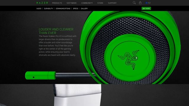 Razer Kraken Pro V2 Microphone Test смотреть онлайн