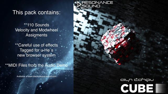 Trance Synth Presets - Cube for Repro 5 by Aiyn Zahev and Resonance Sound смотреть онлайн