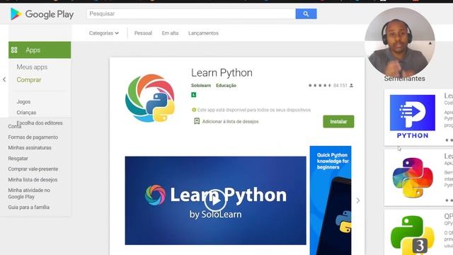 Da para programar Python no Celular ? 4 Aplicativos para você utilizar. смотреть онлайн