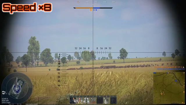 War Thunder: "Sniper mode engaged" смотреть онлайн